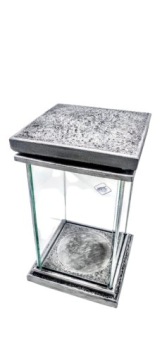 КВАДРАТНАЯ ГРИТЧ / СЕРЕБРЯНАЯ / ПАПА / ПЕРСОНАЛИЗИРОВАННАЯ /