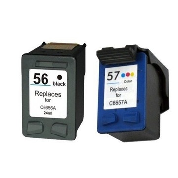2x TUSZ do drukarki HP 56 DESKJET 5150 5550 5652