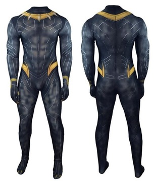 СКИН ЧЕРНОЙ ПАНТЕРЫ ДЛЯ КОСПЛЕЙ НАРЯД 164/170 + МАСКА