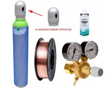 ZESTAW MIGOMAT BUTLA MIX ARGON CO2 200bar 8l