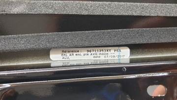 LIŠTA DVEŘE LEVÝ PŘEDNÍ PEUGEOT 508