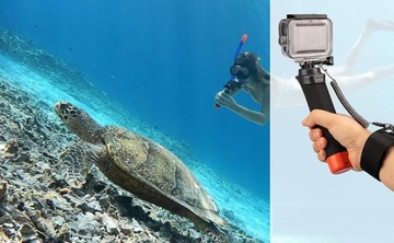 ПЛАВАЮЩИЙ ДЕРЖАТЕЛЬ ДЛЯ СЕЛФИ-ПАЛКИ ДЛЯ СПОРТИВНЫХ КАМЕР GOPRO ВОДОНЕПРОНИЦАЕМЫЙ