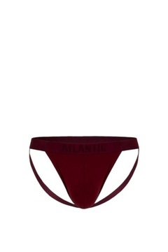 Atlantic Slipy otvorené jockstrap 1571/3 wine XL