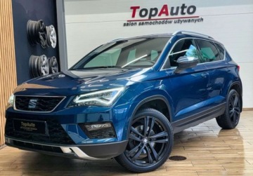 Seat Ateca SUV 1.4 EcoTSI 150KM 2017 Seat Ateca 1.4TSI 150KM DSG GWARANCJA fabryczny lakier KAMERA FULL LED