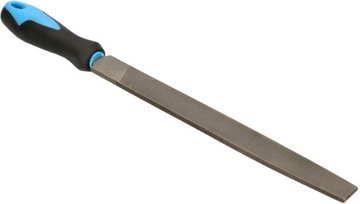 PILNIK ŚLUSARSKI PŁASKI DO METALU Z RĄCZKĄ 2/250MM