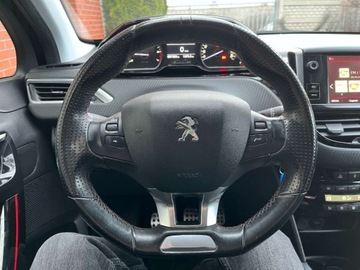 Peugeot 208 I Hatchback 5d Facelifting 1.2 PureTech 110KM 2017 Peugeot 208 1.2 benzyna 110 KM GT - LINE zarej w PL zadbany zamiana, zdjęcie 9