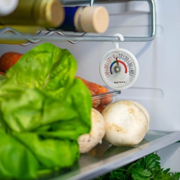 Термометр для холодильников и морозильников, диапазон -35°С +45°С, Ø 5см, четкая шкала