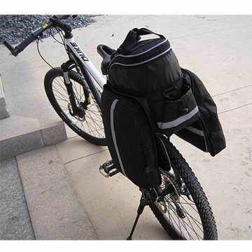 BAGAŻNIK I TORBA SAKWA NA BAGAŻNIK 30 L CZARN #3