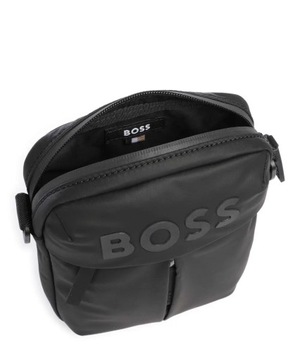 HUGO BOSS męska reporterka torba Crossbody Bag BLACK NOWA