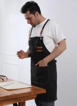 ФАРТУК ГАСТРОНОМА ФАРТУК БАРИСТА КРЕПКИЙ ФАРТУК ОФИЦИАНТА ФАРТУК ПАРИКМАХЕРА