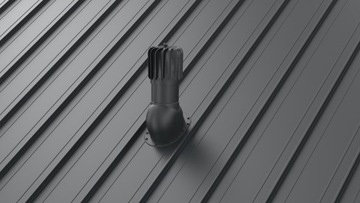 Вращающийся вентиляционный дымоход для ПЛОСКИХ КРЫШЕК