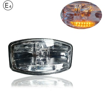 ГАЛОГЕННАЯ ФАРА С ЛАМПОЧКОЙ H7 + 6 ЖЕЛТЫХ СВЕТОДИОДОВ