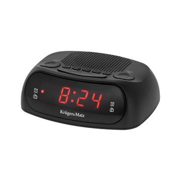 Radiobudzik Kruger&Matz RADIO Z ZEGAREM BUDZIKIEM