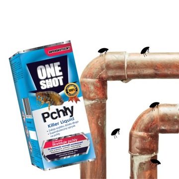 ŚRODEK NA PCHŁY I ICH LARWY PREPARAT NA PCHŁY OPRYSK SILNY KONCENTRAT 100ML
