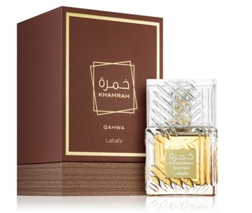 LATTAFA KHAMRAH QAHWA 100ML WODA PERFUMOWANA PERFUMY DAMSKIE MĘSKIE