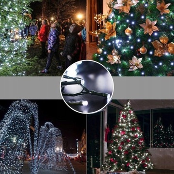 Елочные гирлянды 200 LED COLD WHITE