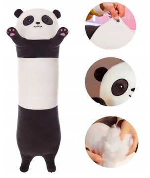 MIŚ PANDA PLUSZAK DŁUGA MASKOTKA 50CM
