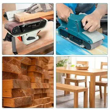 Бесплатный ремень 75x533 P150 лента наждачная бумага для шлифовальной машины P150 10 ПК