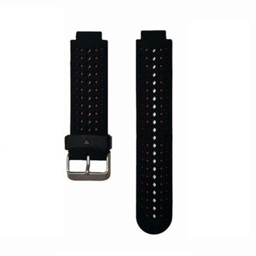 Ремешок для часов Garmin Forerunner 220 230 235 620 черный + красный