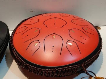 СТАЛЬНОЙ БАРАБАН ДЛЯ ЯЗЫКА 35 см, перкуссия 14 дюймов 14 дюймов красный