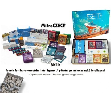 SETI: Poszukiwanie inteligencji pozaziemskiej - insert do gry MCZ24/INS/SETI/BIL