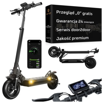 Skládací Pojazd elektryczny Ruptor Primus Black 1000W 20Ah 48V 80km 45KM/h