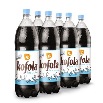 Kofola Bez Cukru 6x2L. Oryginalna z Czech