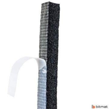 САМОКЛЕЯЩАЯСЯ ПРОКЛАДКА для ДВЕРЕЙ, ОКОН, ВОРОТ, РЕЗИНЫ, ПЕНЫ, 13 мм, 1 м