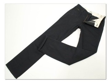 Wrangler Texas Slim Dark Navy męskie spodnie W35 L34
