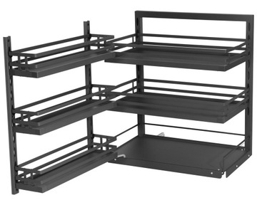 Kosz cargo mini magic corner grafit dociąg hamulec - MPTJ017J AMIX