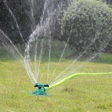 3-РУЧНАЯ ВРАЩАЮЩАЯСЯ САДОВАЯ вертушка ДЛЯ ГАЗОННОГО ШЛАНГА, ПОЛИВ НА 360°