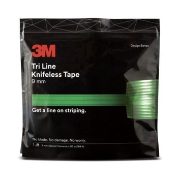 TAŚMA 3M TRI LINE 9MM DO CIĘCIA FOLII, 50M – PASY