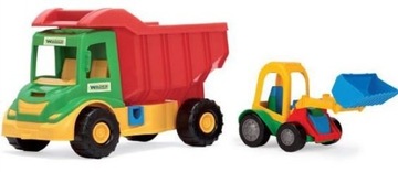 Wader 32210 Multi Truck с бульдозерным багги