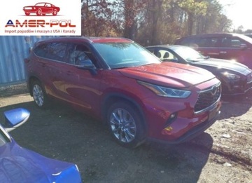 Toyota Highlander III 2022 Toyota Highlander 2022r., Limited, od ubezpieczalni 3.5 Benzyna 295KM