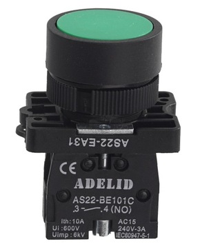 КНОПКА УПРАВЛЕНИЯ ЗЕЛЕНАЯ СТАРТ XB2 EA31 FI22