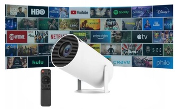 Мини-портативный проектор HY300 PRO 4K Android 11 WIFI Белый