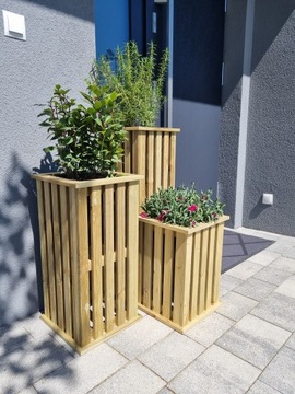 donica lamela ogród restauracja taras 3 wkłady