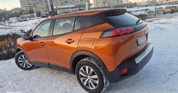 Peugeot 2008 II SUV 1.2 PureTech 100KM 2021 Peugeot 2008 90 Tkm - Bezwypadkowy - Navi - Grzane fotele 1.2 Benzyna 101KM, zdjęcie 3
