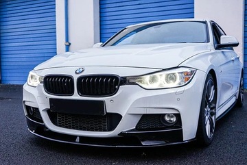 СПОЙЛЕР РАЗДЕЛИТЕЛЬ ПЕРЕДНИЙ BMW 2012+ F30 F31 M-MSP ПАКЕТ ЧЕРНЫЙ ГЛЯНЦЕВЫЙ