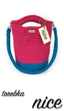 СУМКА ИЗ ХЛОПКА РУЧНОЙ РАБОТЫ ЦВЕТА