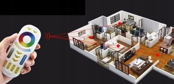 MILIGHT FUT092 ПУЛЬТ ДИСТАНЦИОННОГО УПРАВЛЕНИЯ RGB RGBW 4-ЗОННАЯ СВЕТОДИОДНАЯ ЛЕНТА