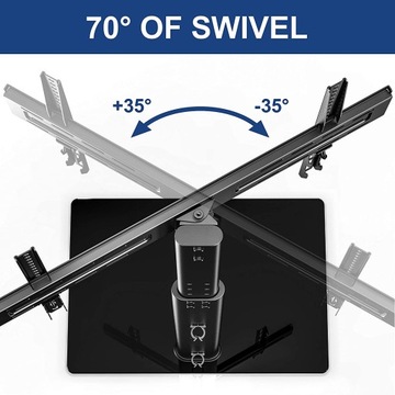 Uchwyt do telewizora Fitueyes TT106002GB 32-60 cal