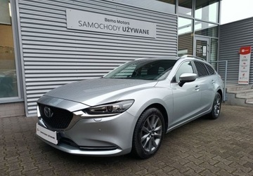 Mazda 6 III Sport Kombi Facelifting 2018 2.0 Skyactiv-G 145KM 2021 Mazda 6 2.0L SKYACTIV-G 145KM 6AT SkyMOTION SalonPL SerwisASO FV23 Gwaranc, zdjęcie 3