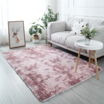 Розовый SHAGGY RABBIT PUSH RUG 220x160 CM Soft XXL