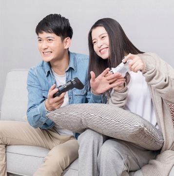 БЕСПРОВОДНАЯ РЕТРО-КОНСОЛЬ 4K ИГРЫ 2 ПАДА 30000GRY