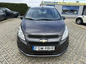Chevrolet Spark II Hatchback facelifting 1.0L DOHC 68KM 2013 Chevrolet Spark 1.0 Benzyna 68KM salon polska, zdjęcie 14