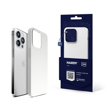 Białe Etui plecki na iPhone 13 Pro 3mk HARDY Case