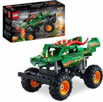 НАБОР LEGO CAR AUTO MONSTER JAM DRAGON TECHNIC BLOCK SET ПОДАРОК