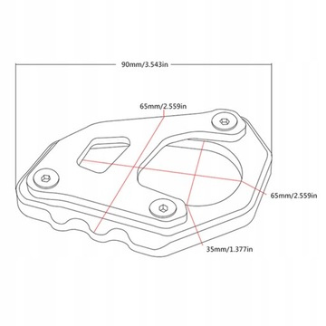 Подставка для мотоцикла Боковая подставка Kickstand