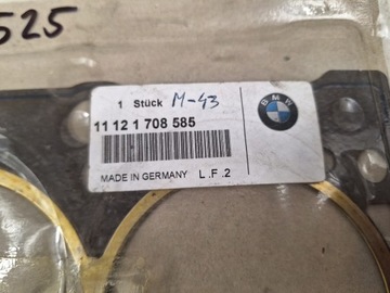 BMW E36 E46 Z3 TĚSNĚNÍ HLAVA MOTORU 11121708585 D525